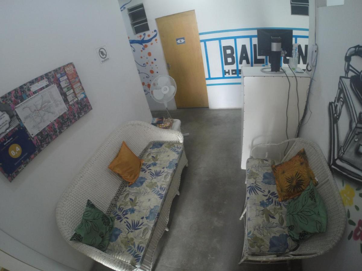 Balcony Hostel Hotel São Paulo Exteriör bild