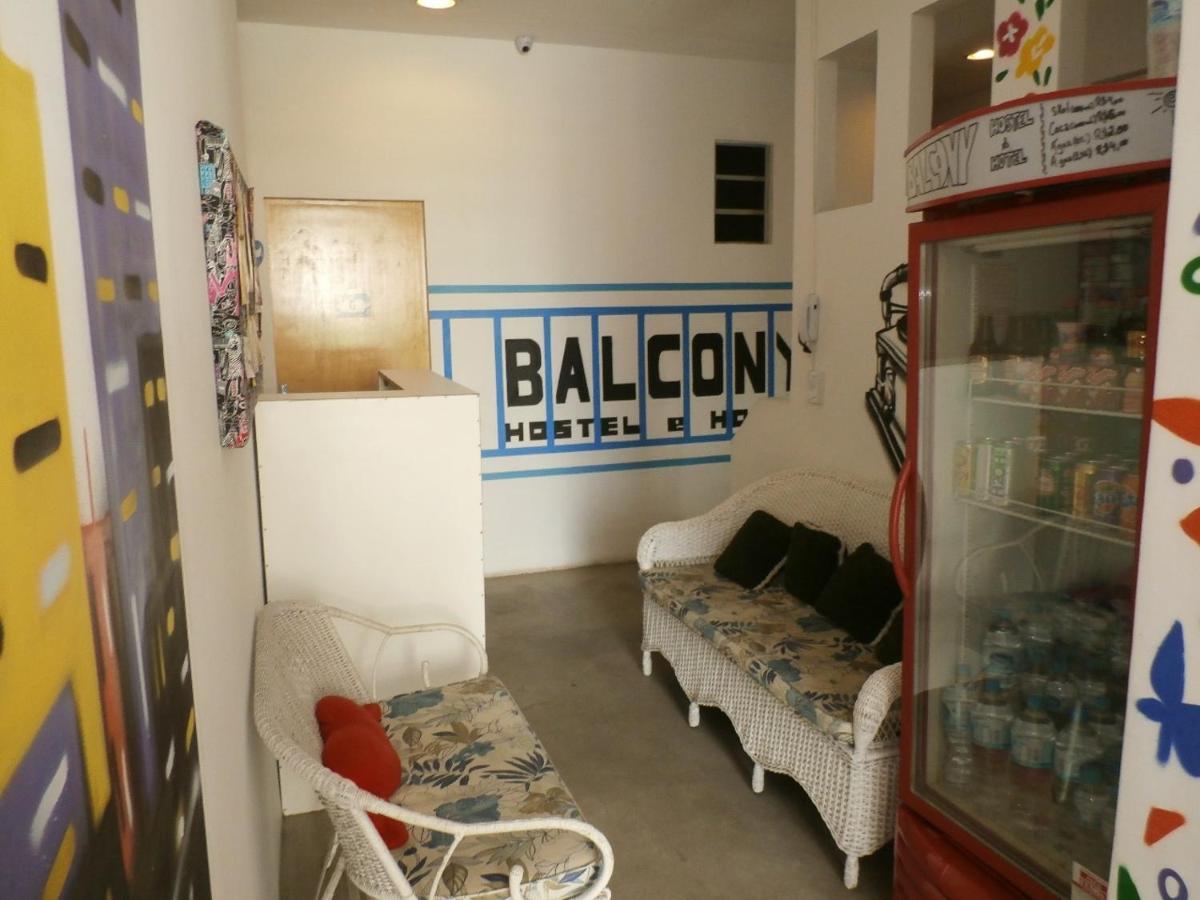 Balcony Hostel Hotel São Paulo Exteriör bild