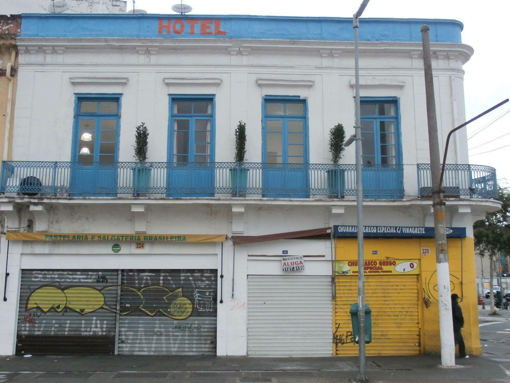 Balcony Hostel Hotel São Paulo Exteriör bild